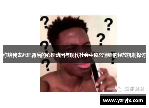 你给我去死吧背后的心理动因与现代社会中愤怒情绪的释放机制探讨